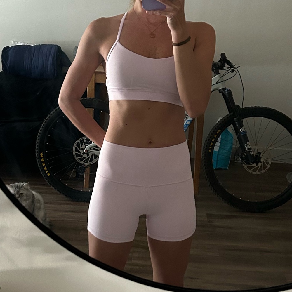 Lululemon Align Y bra and biker short